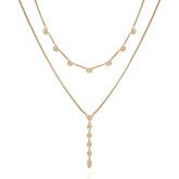 Crystal Layered Necklace