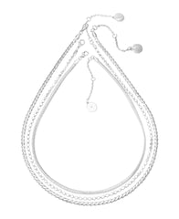 Trio Chain Layered Necklace