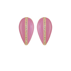 Gold Tone Teardrop Earrings