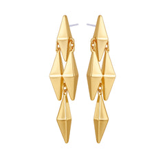 Multi Drop Geometric Earrings