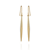 Linear Spear Drop Earrings