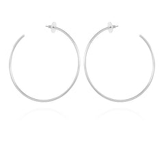 Large Open Hoop Earrings