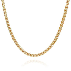 Goldtone Cable Chain Necklace