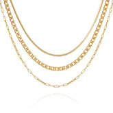 Multi Layered Chain Necklace