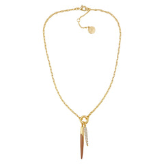 Double Pendant Necklace