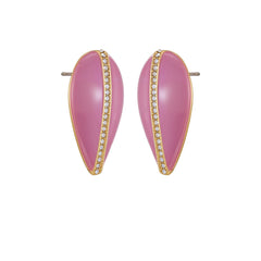 Gold Tone Teardrop Earrings