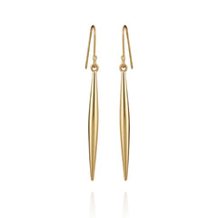 Linear Spear Drop Earrings