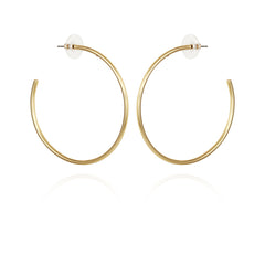 Extra Large Open Hoop Earrings